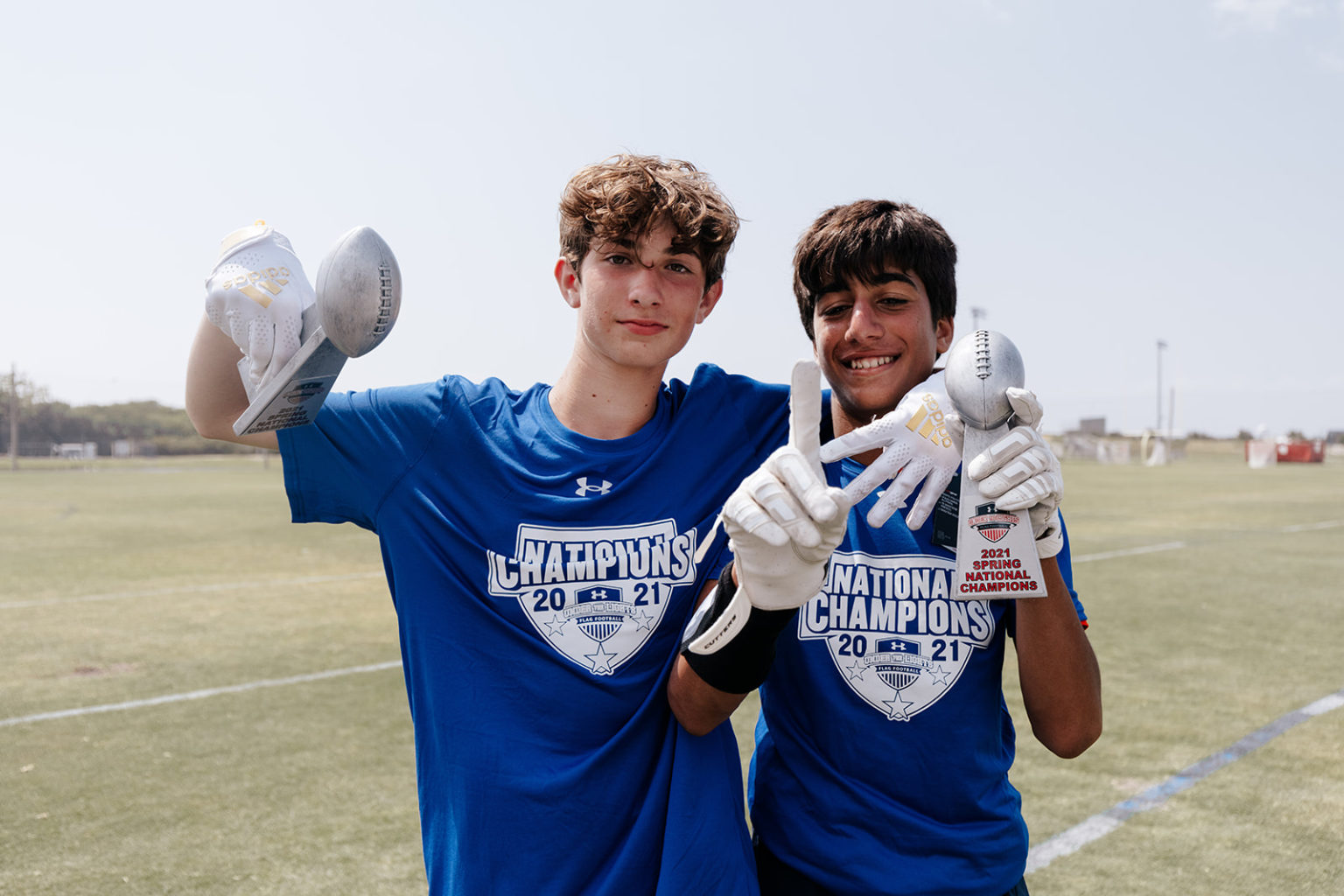 under armour flag football long island